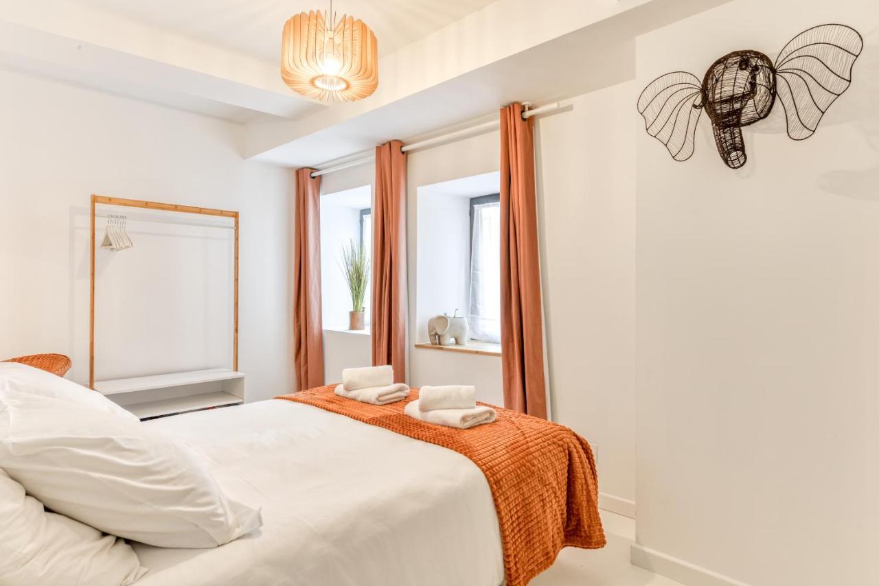 Les Gites De Laure - L'Or Blanc, Appartement Avec Vue Sur Le Chateau, Climatisation, Netflix, A 160 M De La Cite Medievale Carcassone Exterior photo